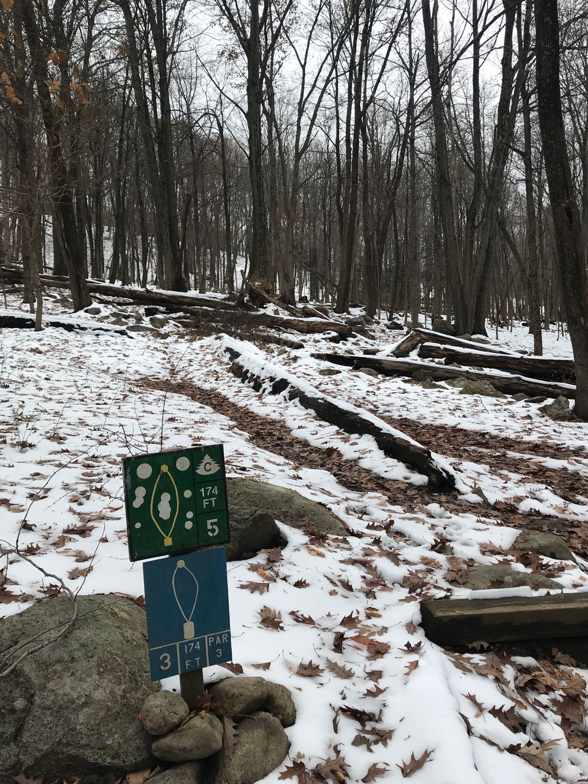 Hole 5 Green / Hole 3 Blue