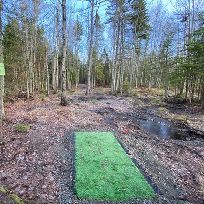 Hole 1 short tee