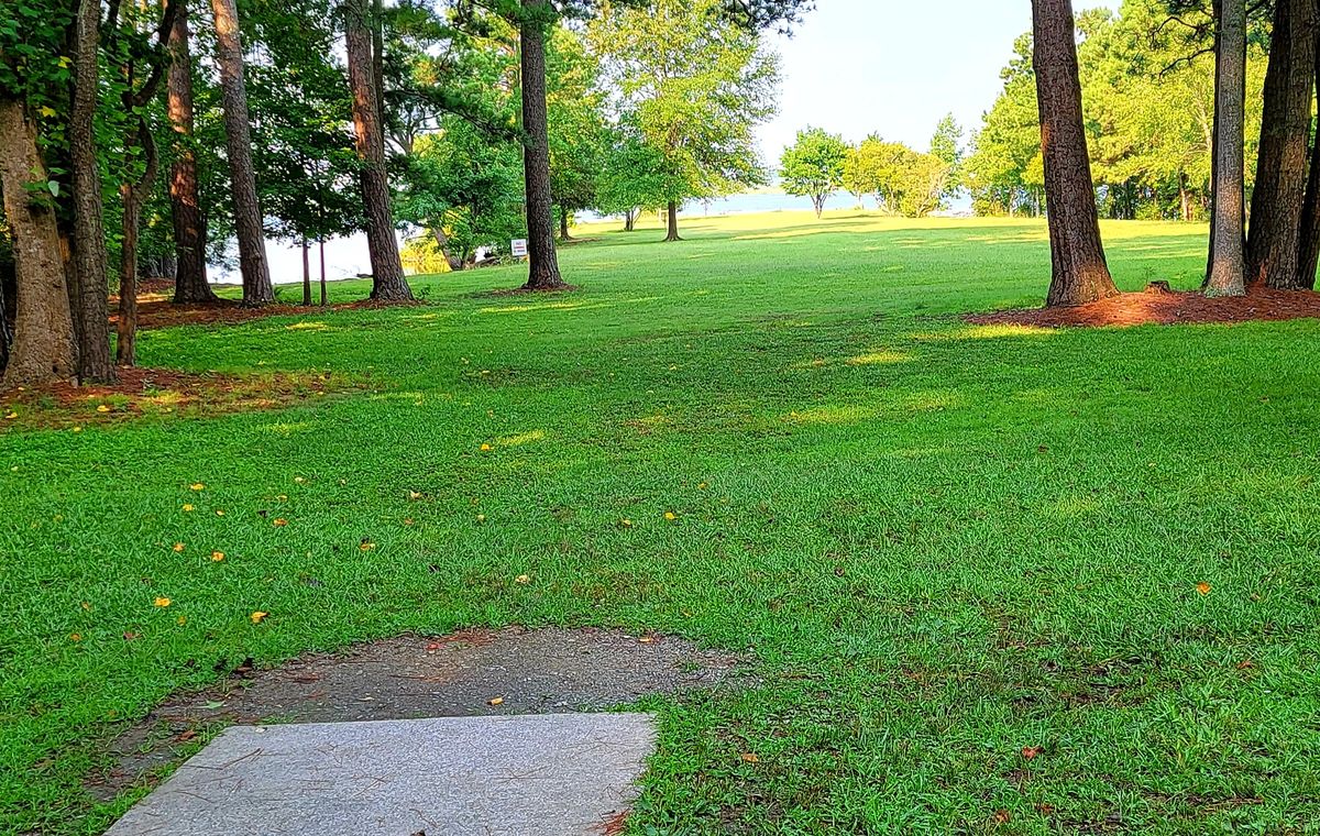 Peninsula hole from white tee