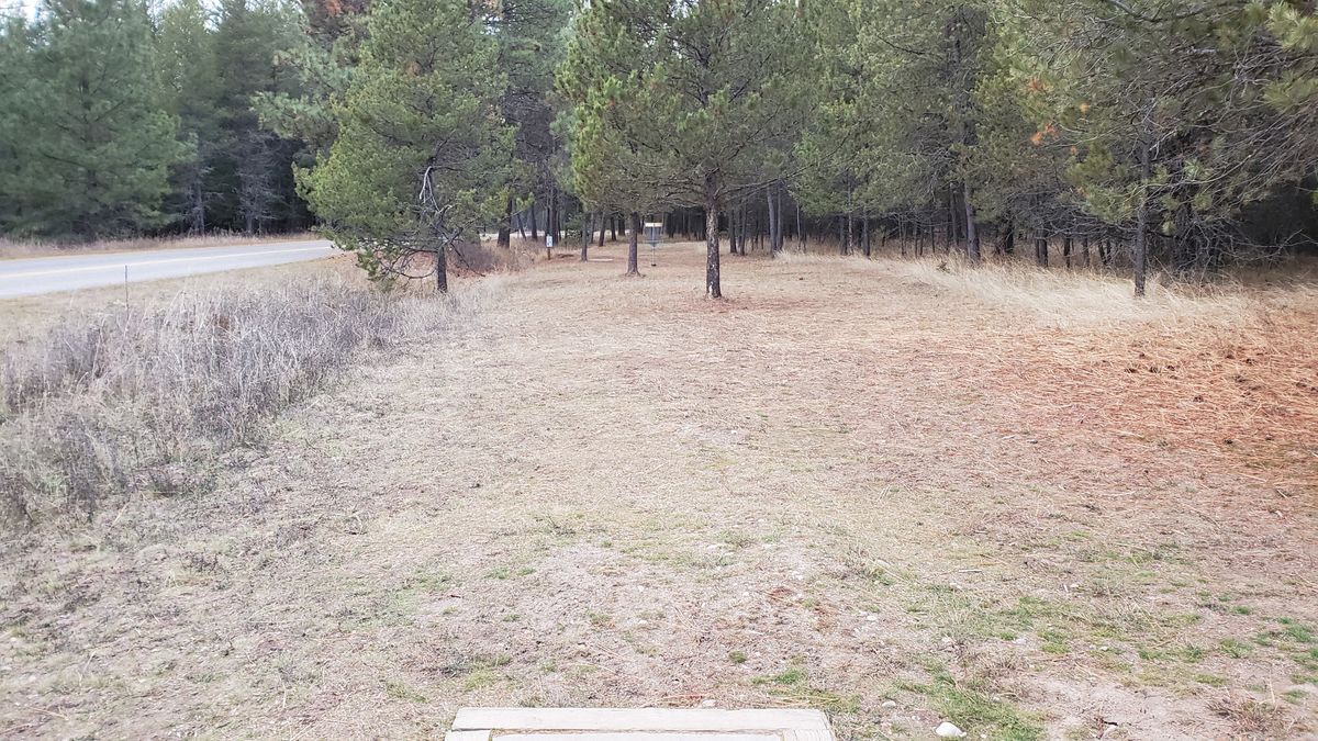 Tee pad hole 2