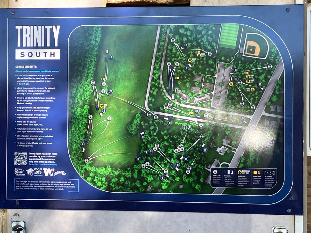 Course sign