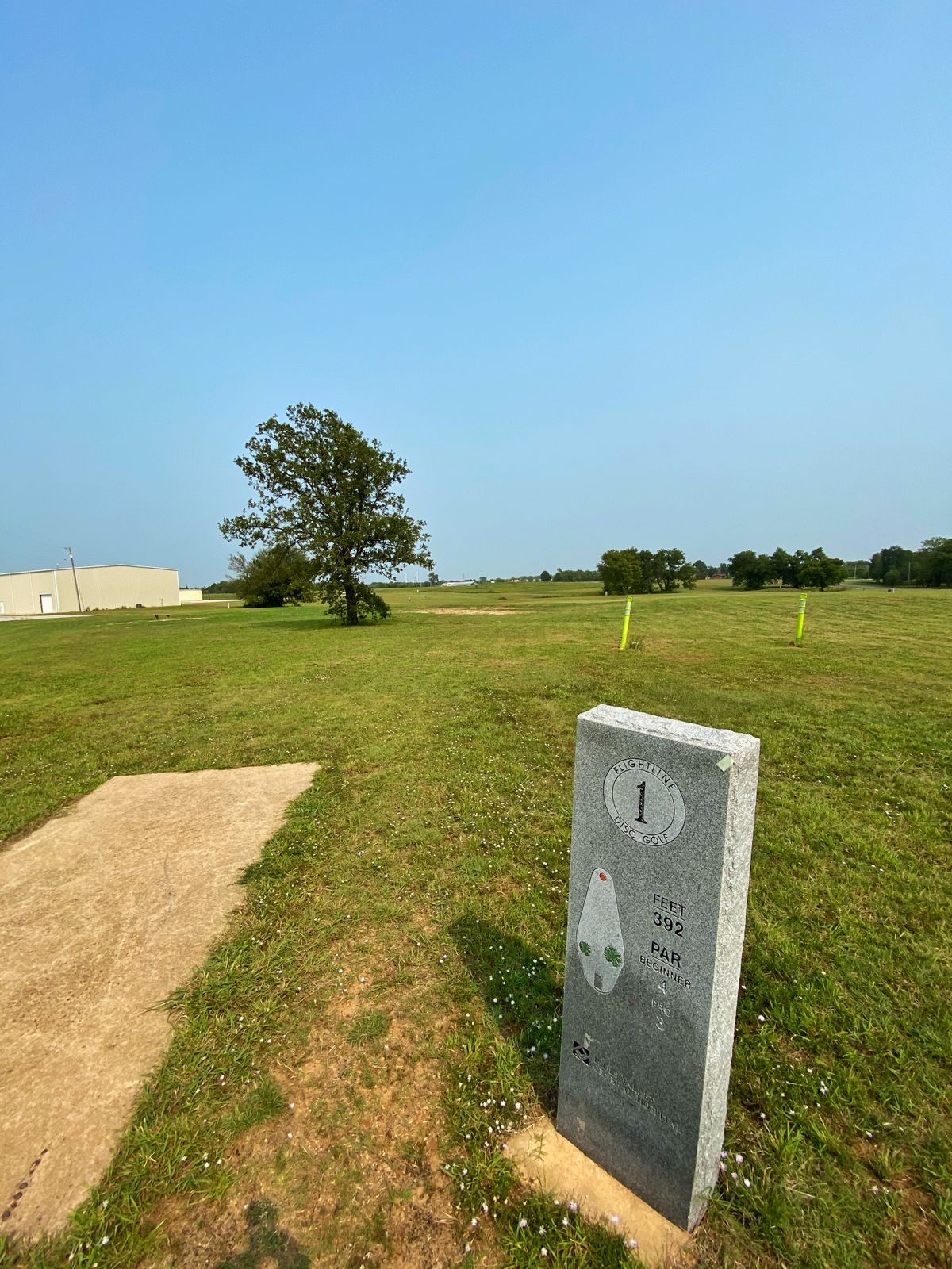 Throwing east - the 2 big guard trees were blown over in storm and removed