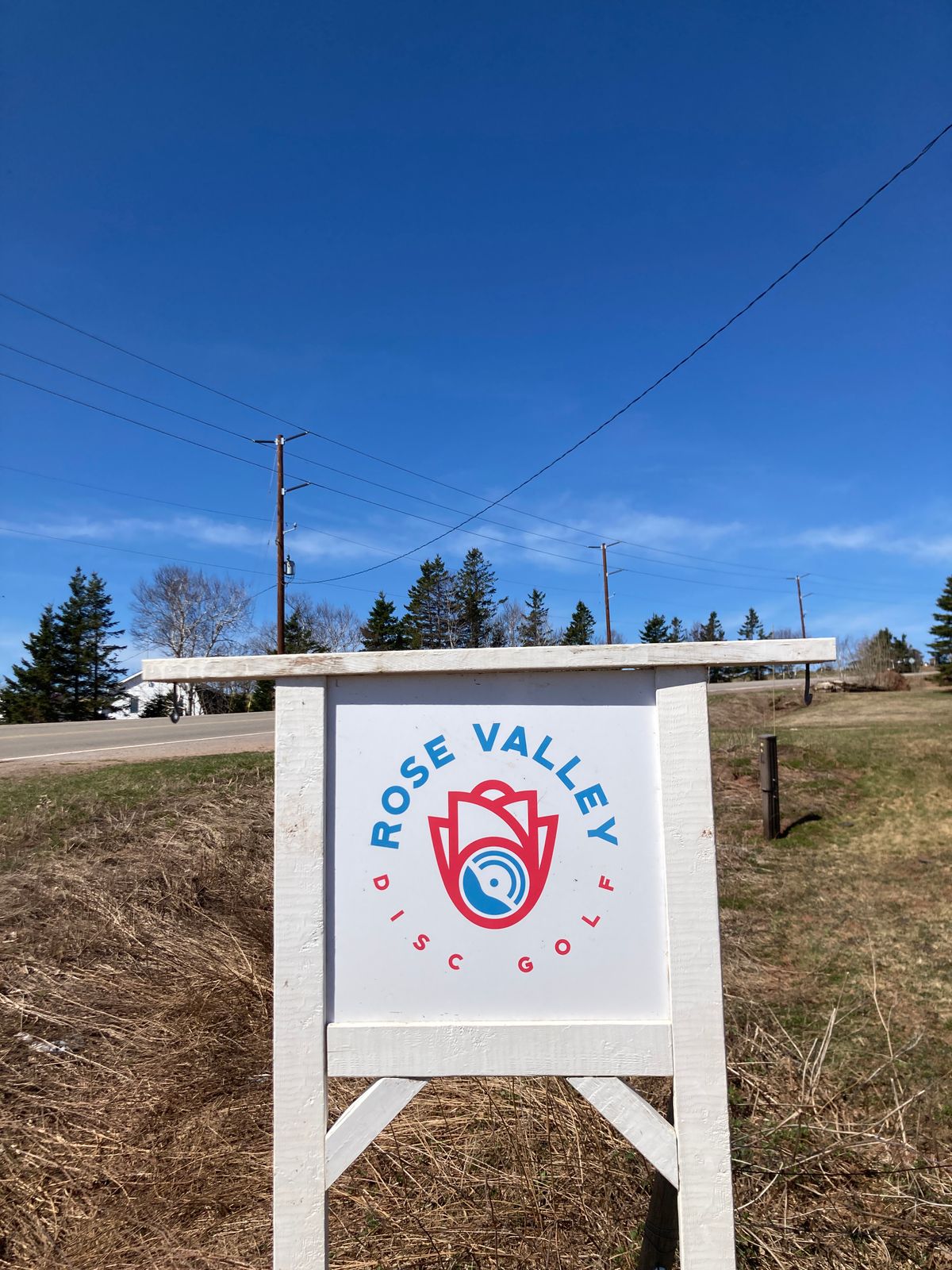 Entrance sign