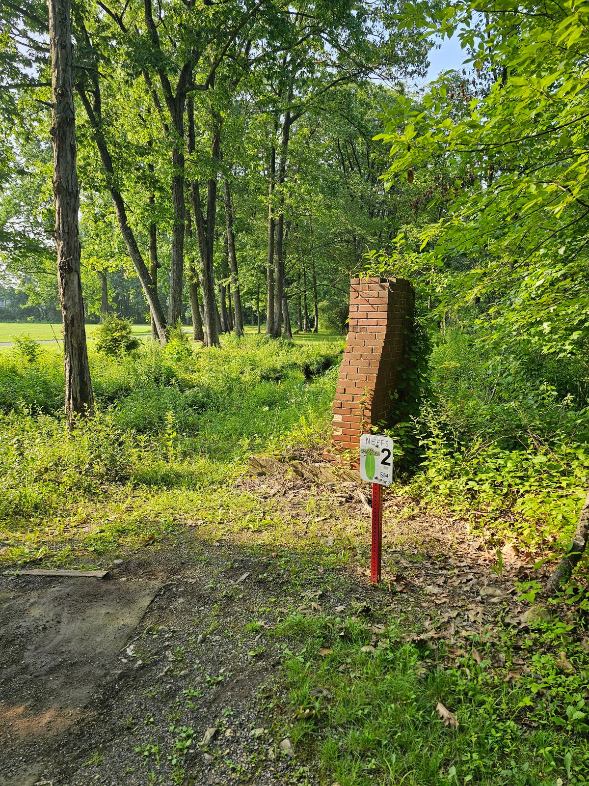 Another angle of hole 2