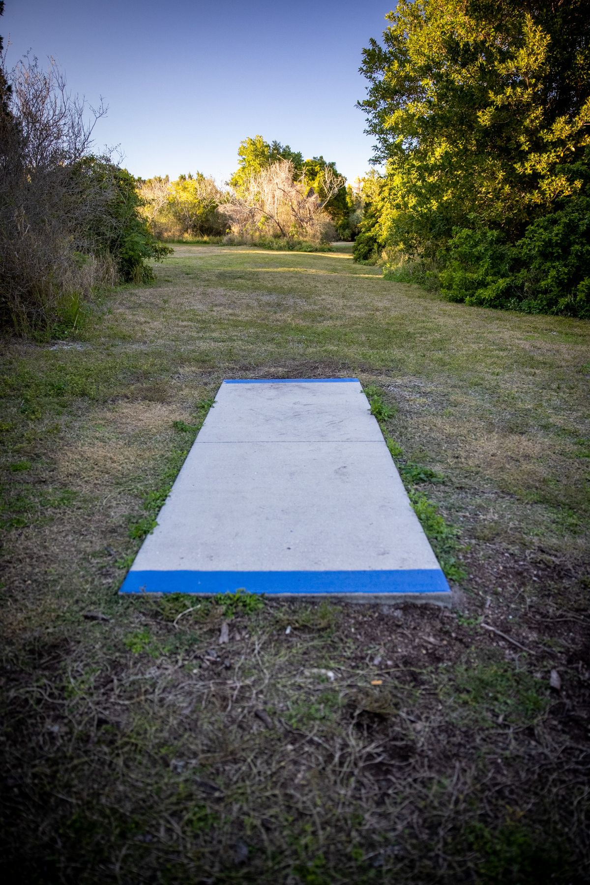 Hole 13 long pad.