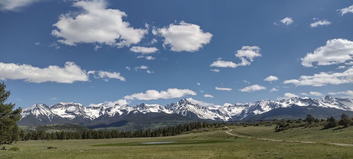View from the parking lot.