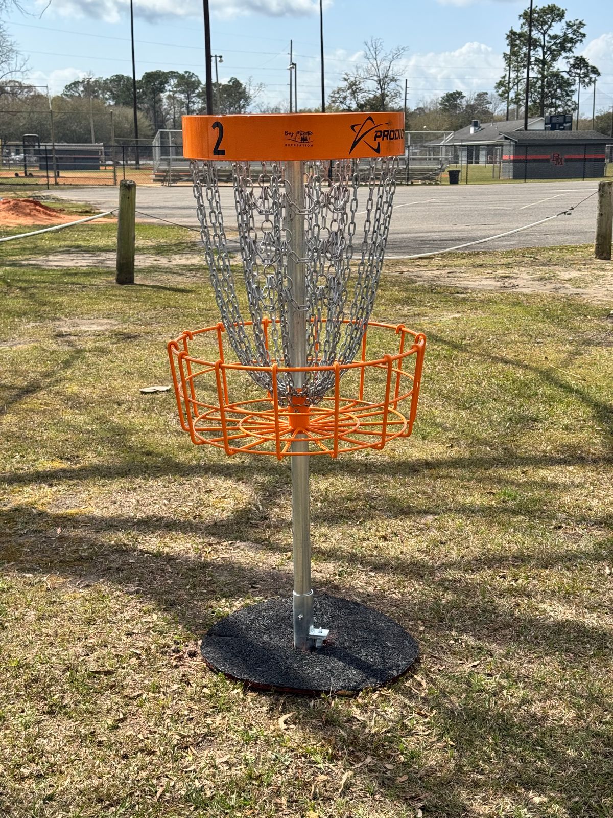 Hole 2 basket