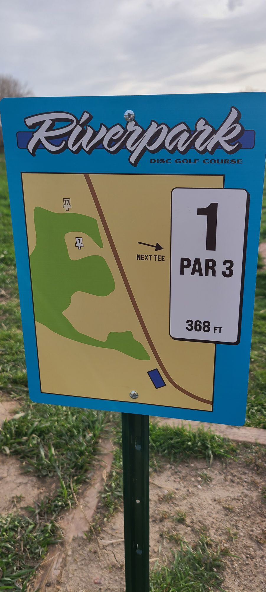 New signs for double basket holes