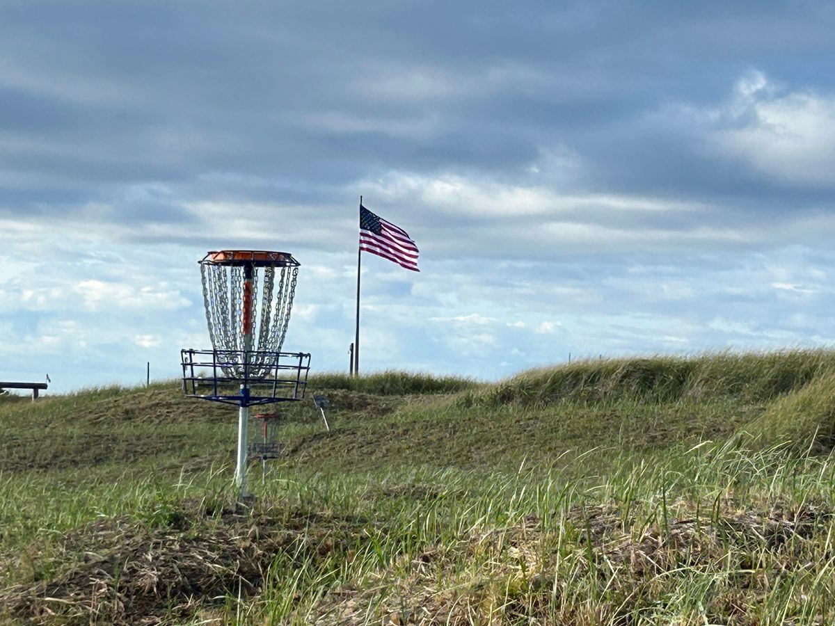 Old Glory and Disc Golf!