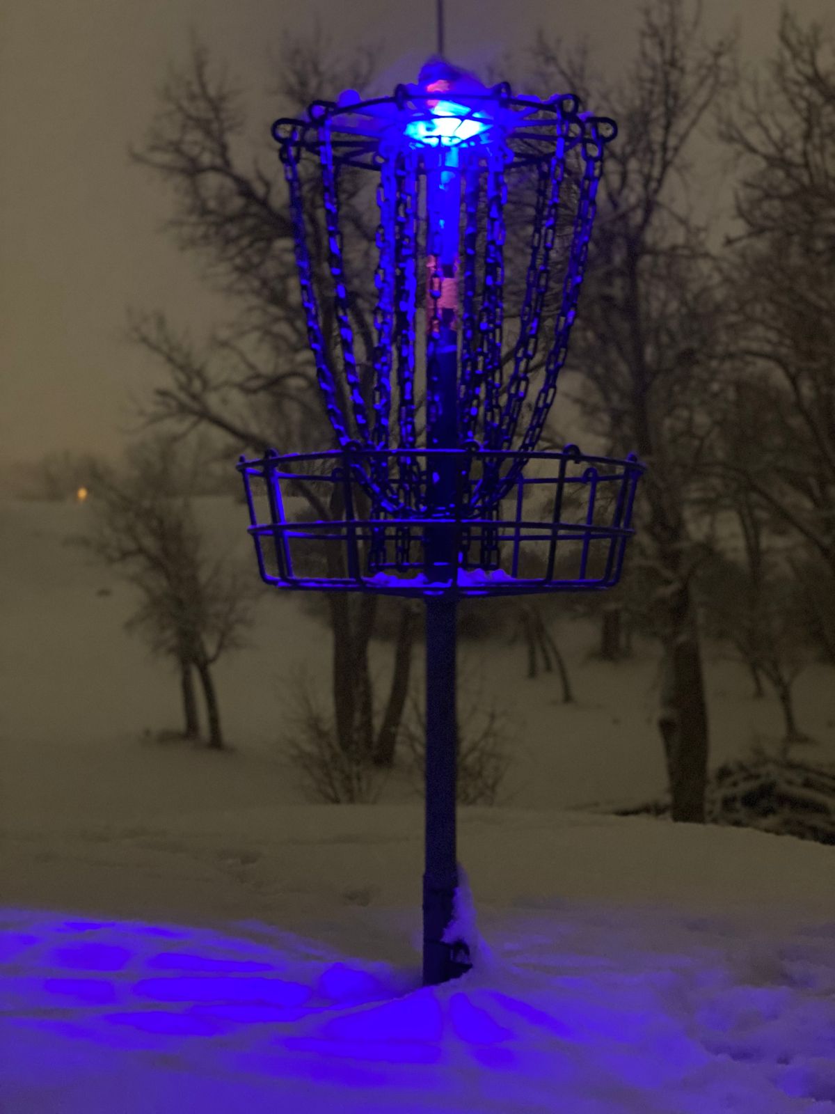 Hole #1. February 24, 2021