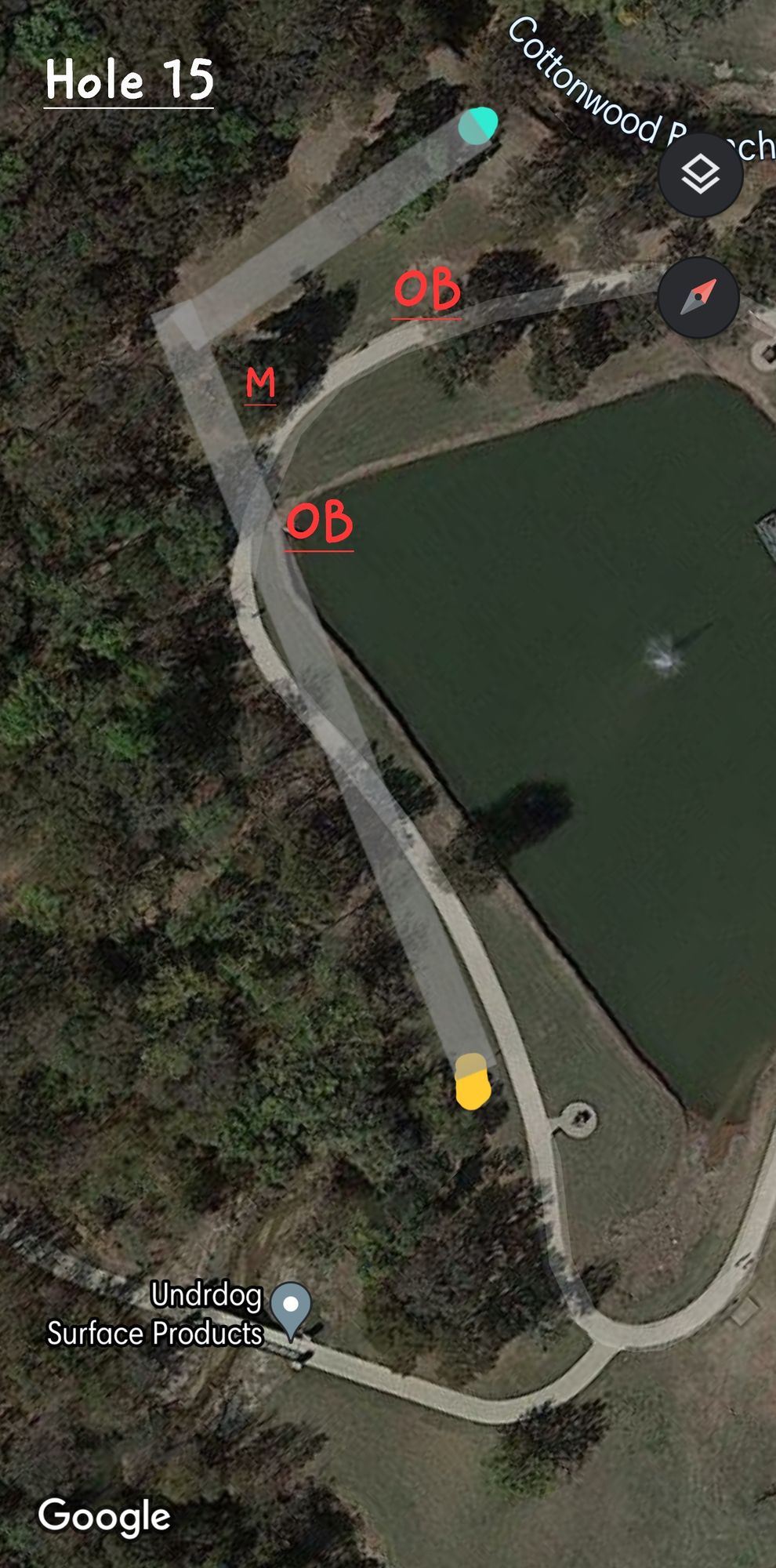Gold hole 15 Mando