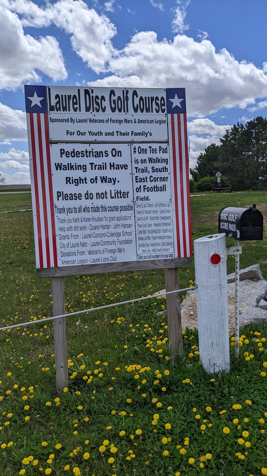 Laurel Disc Golf Course