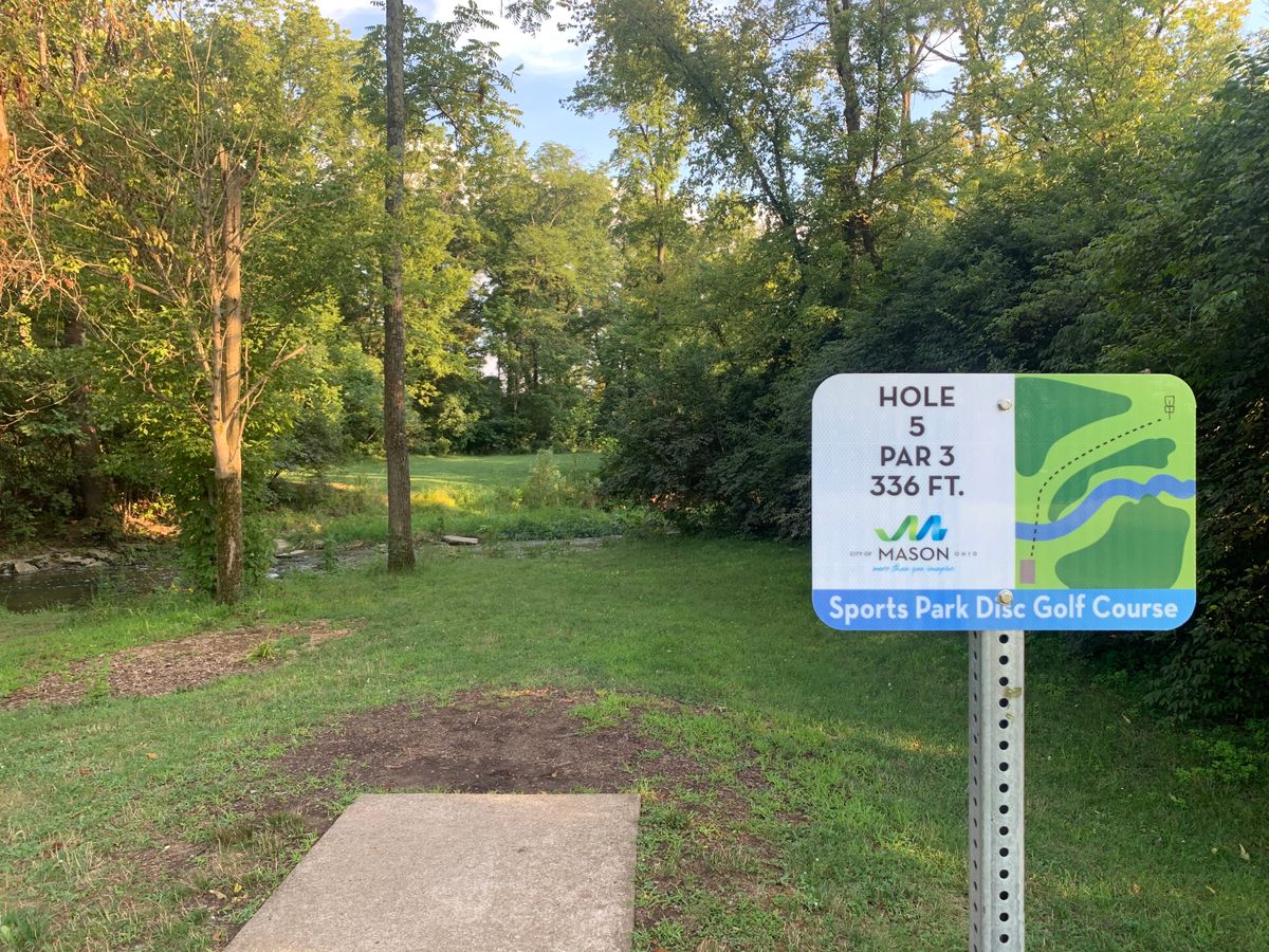 Hole 5’s teepad