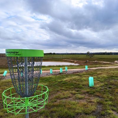 Beyond hole 2 basket