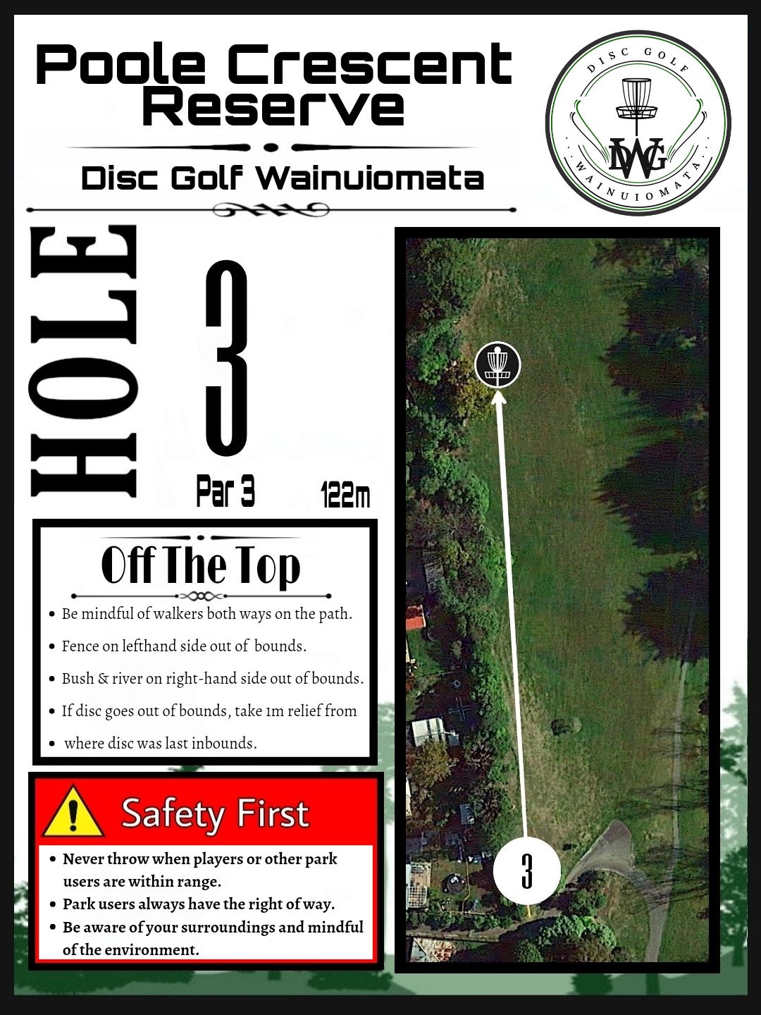 Hole 3 map