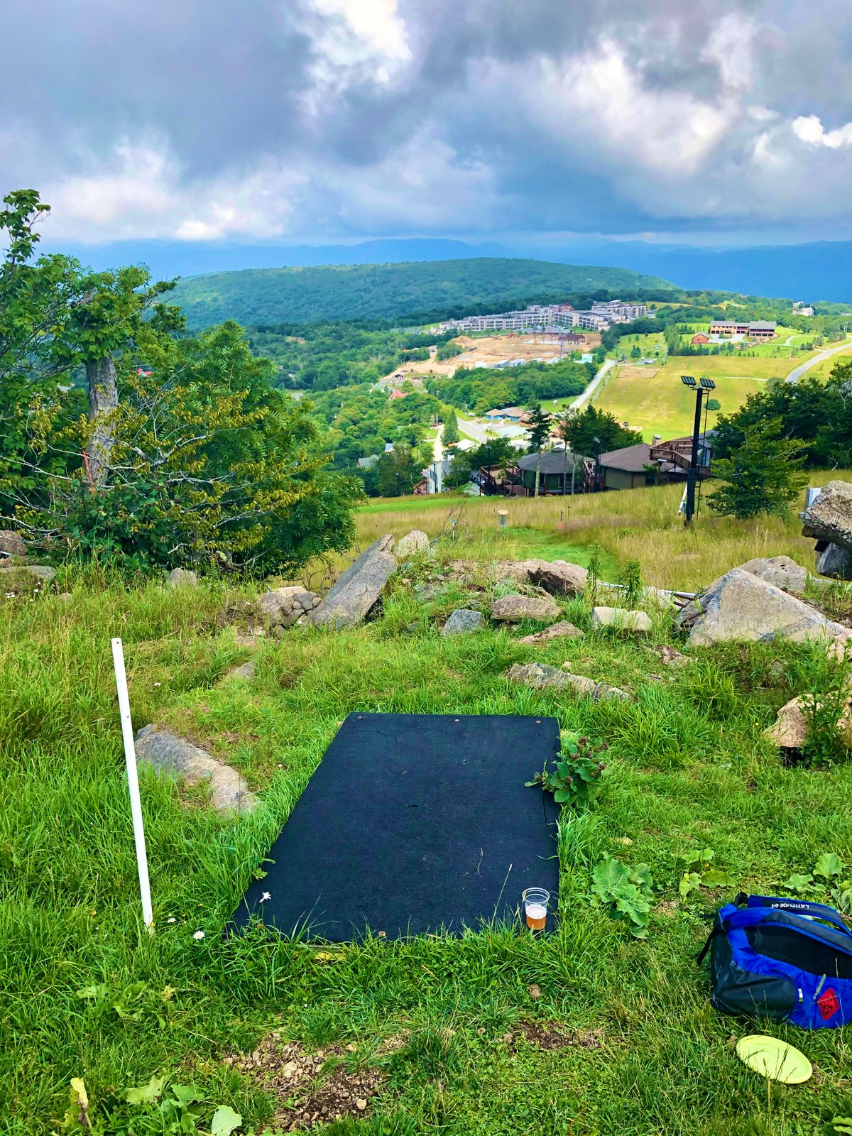 Awesome view off hole 2 tee