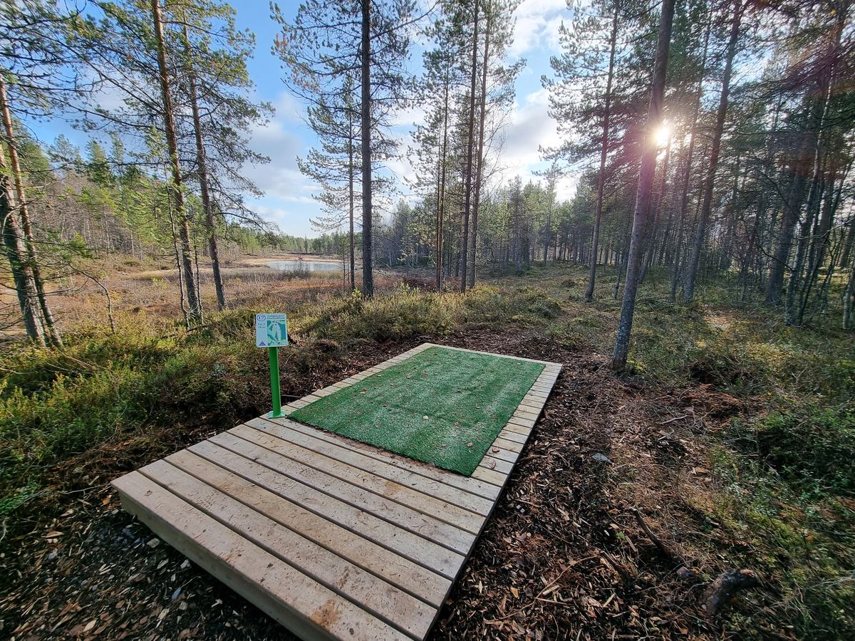Tee hål 4,8 och am 17. Kärt barn har många namn.