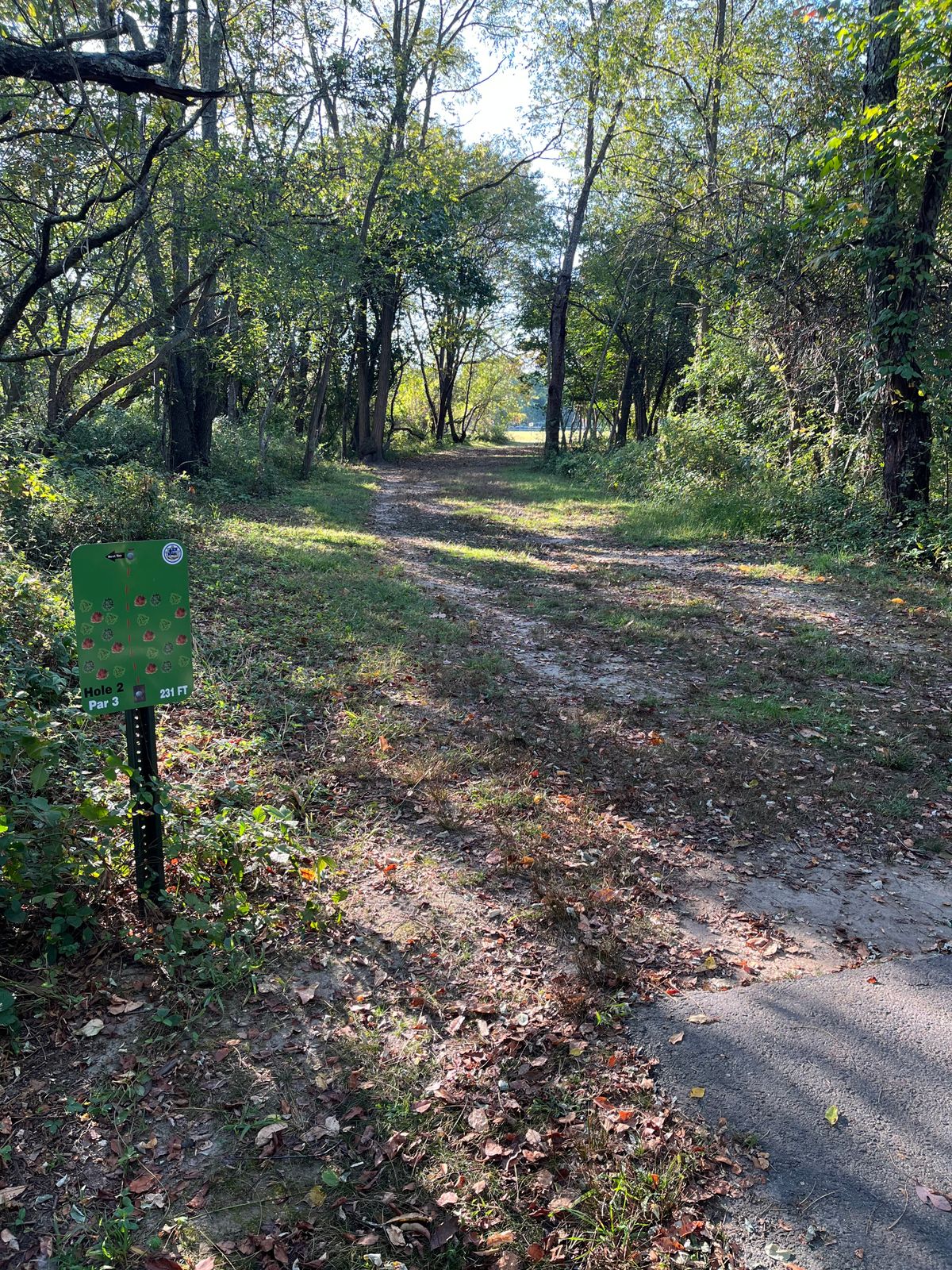 Hole 2 tee