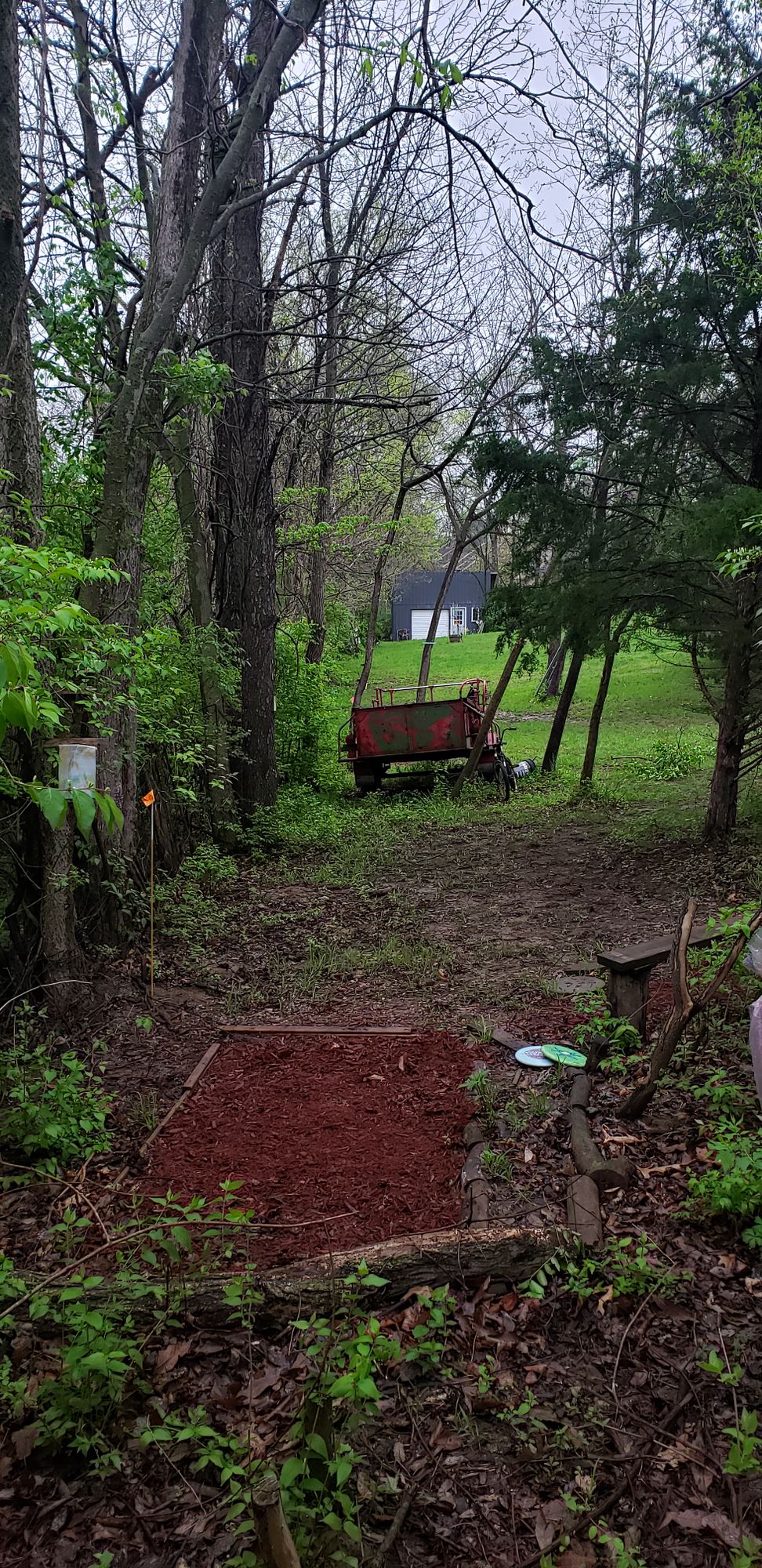 Hole 17 short pad