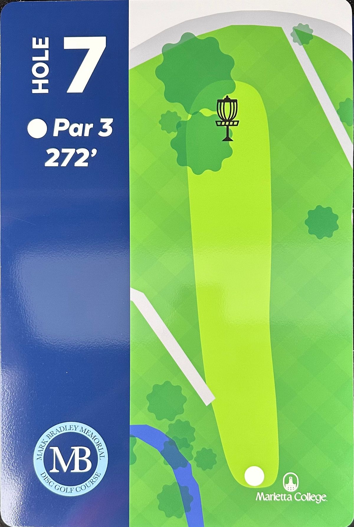 Tee Sign Hole 7