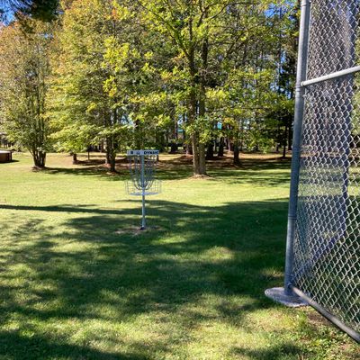 Here’s the Hole 8 target.