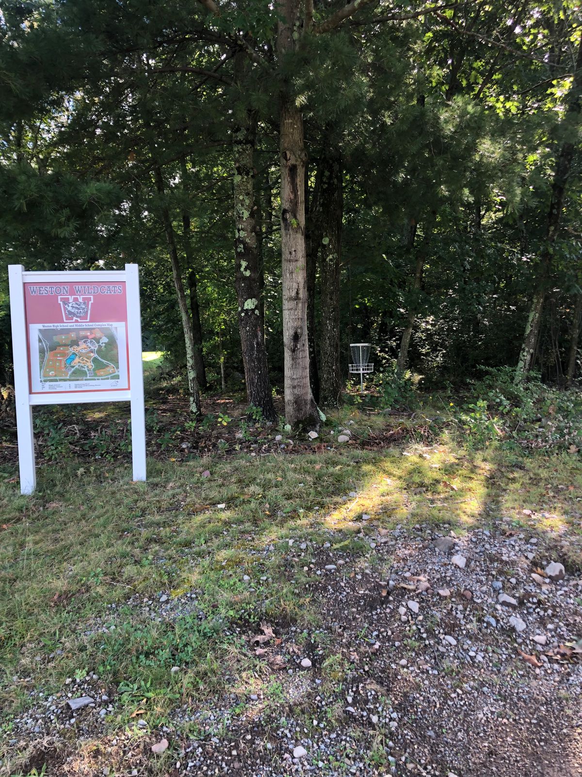 Hole 2 basket