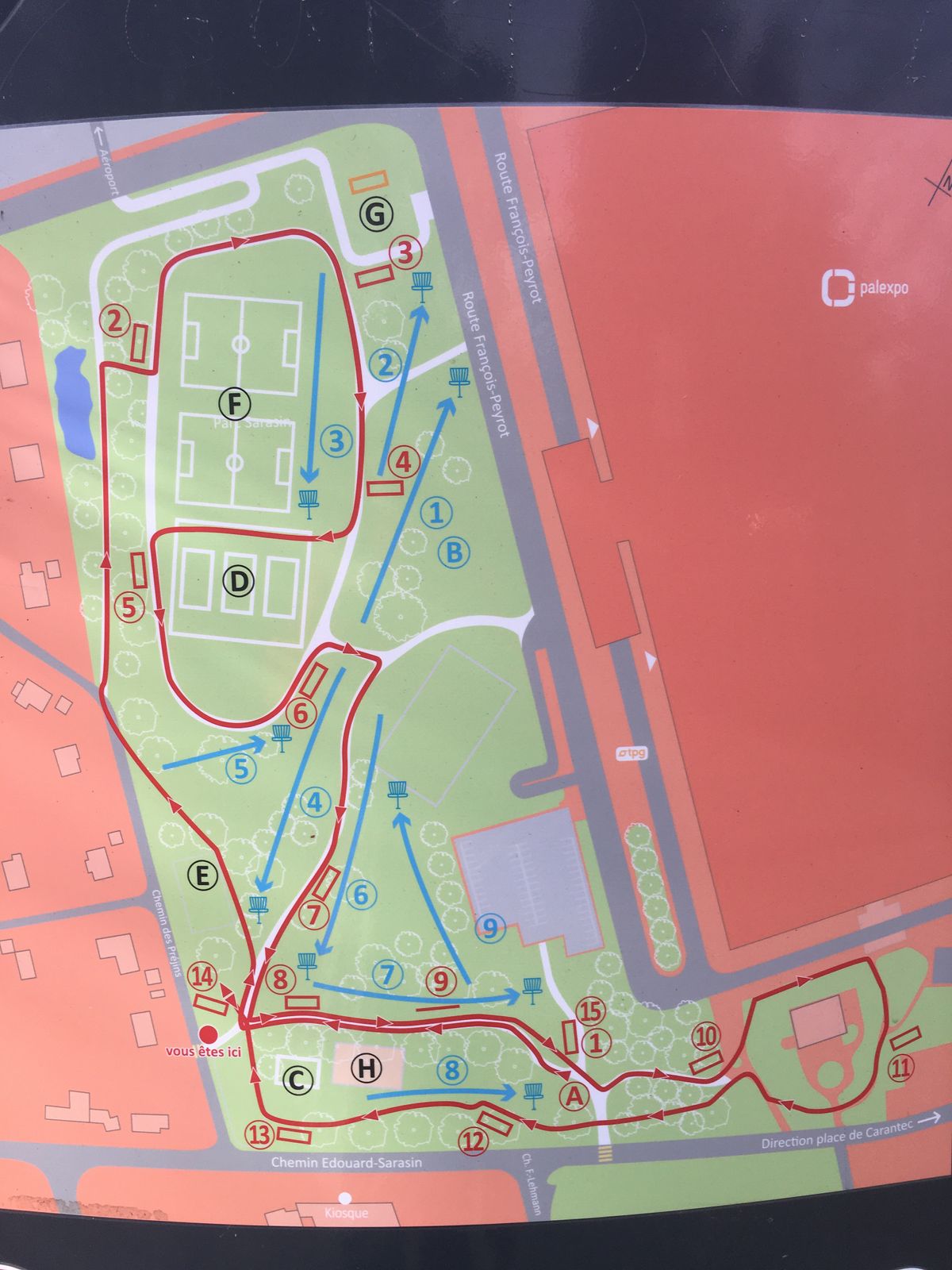 Course map
