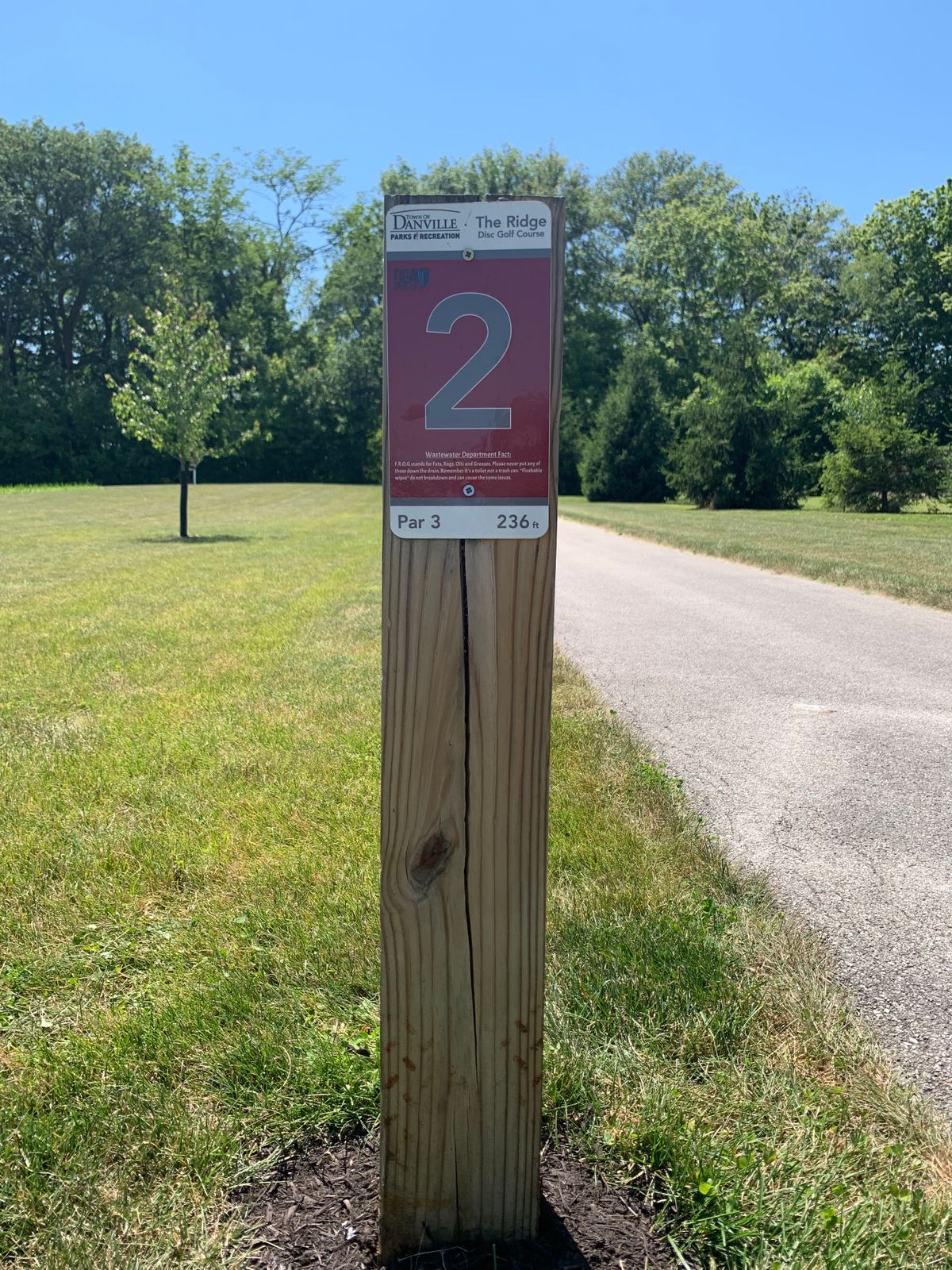 Hole 2 - Par 3 - 236ft