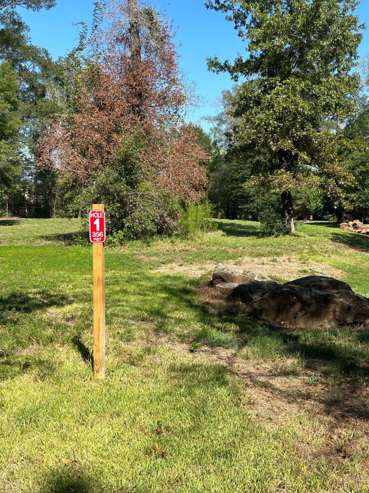 Hole 1!