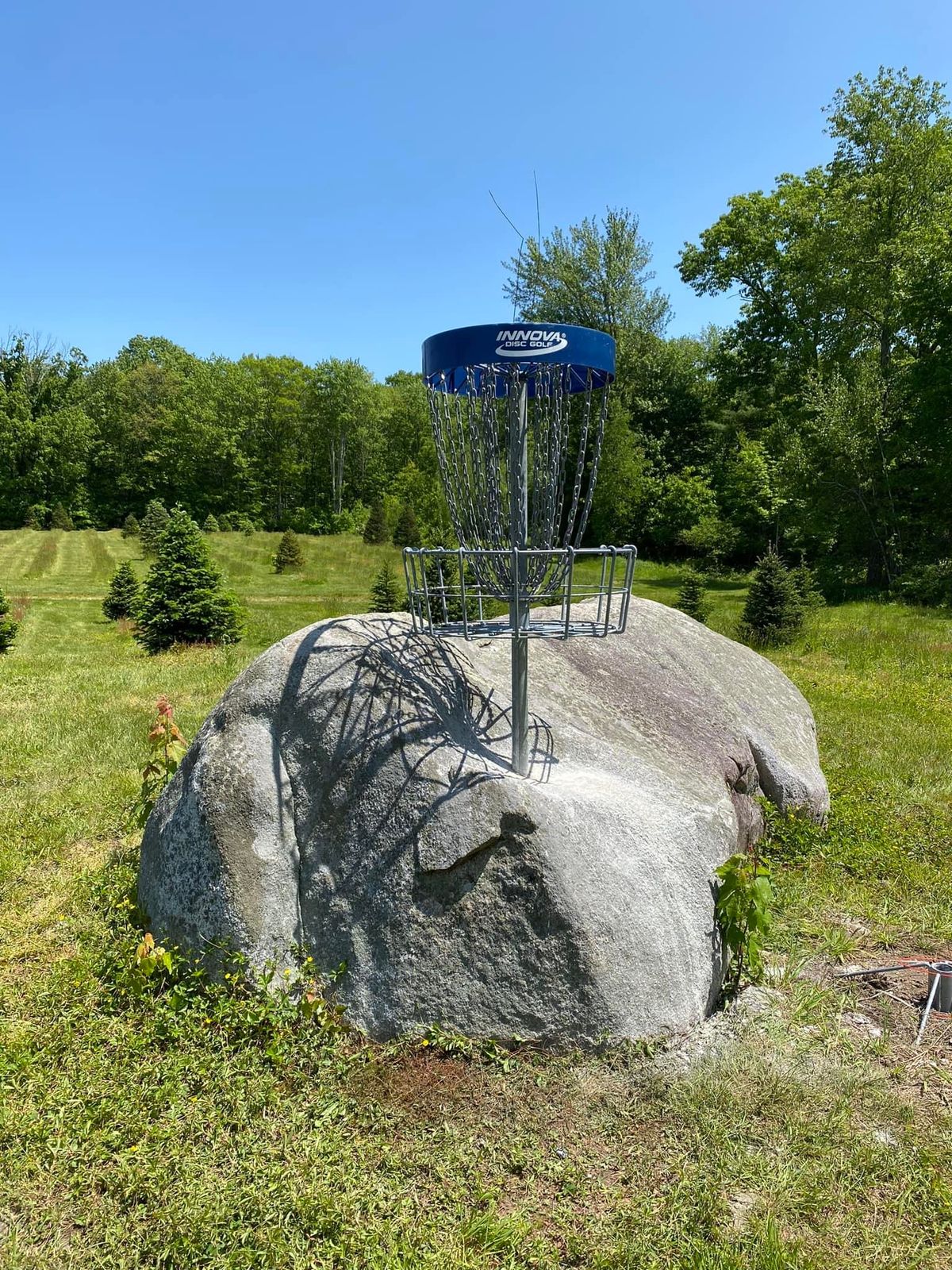 18’s basket in the stone to finish your round.