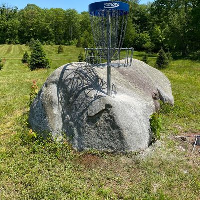 18’s basket in the stone to finish your round.