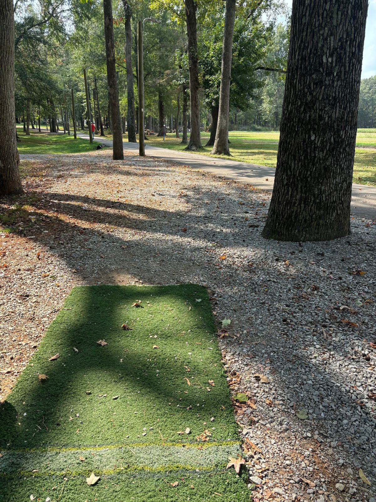 Hole 3 teepad