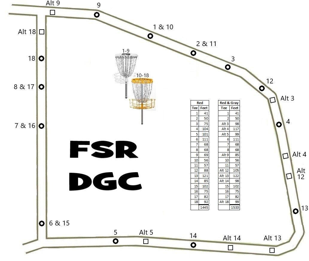 Finesilver Ranch DGC Layouts