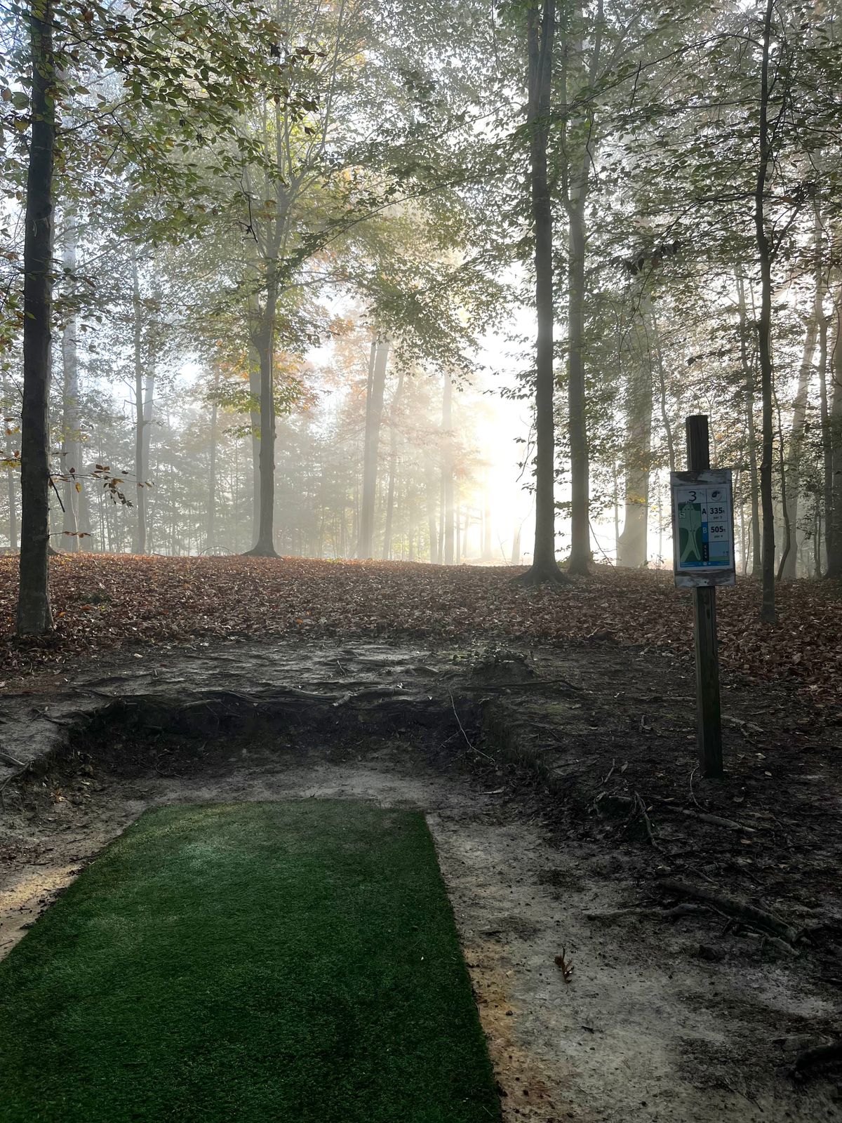 Hole 3, Round 1 of 26th Annual Fall Colors MPO