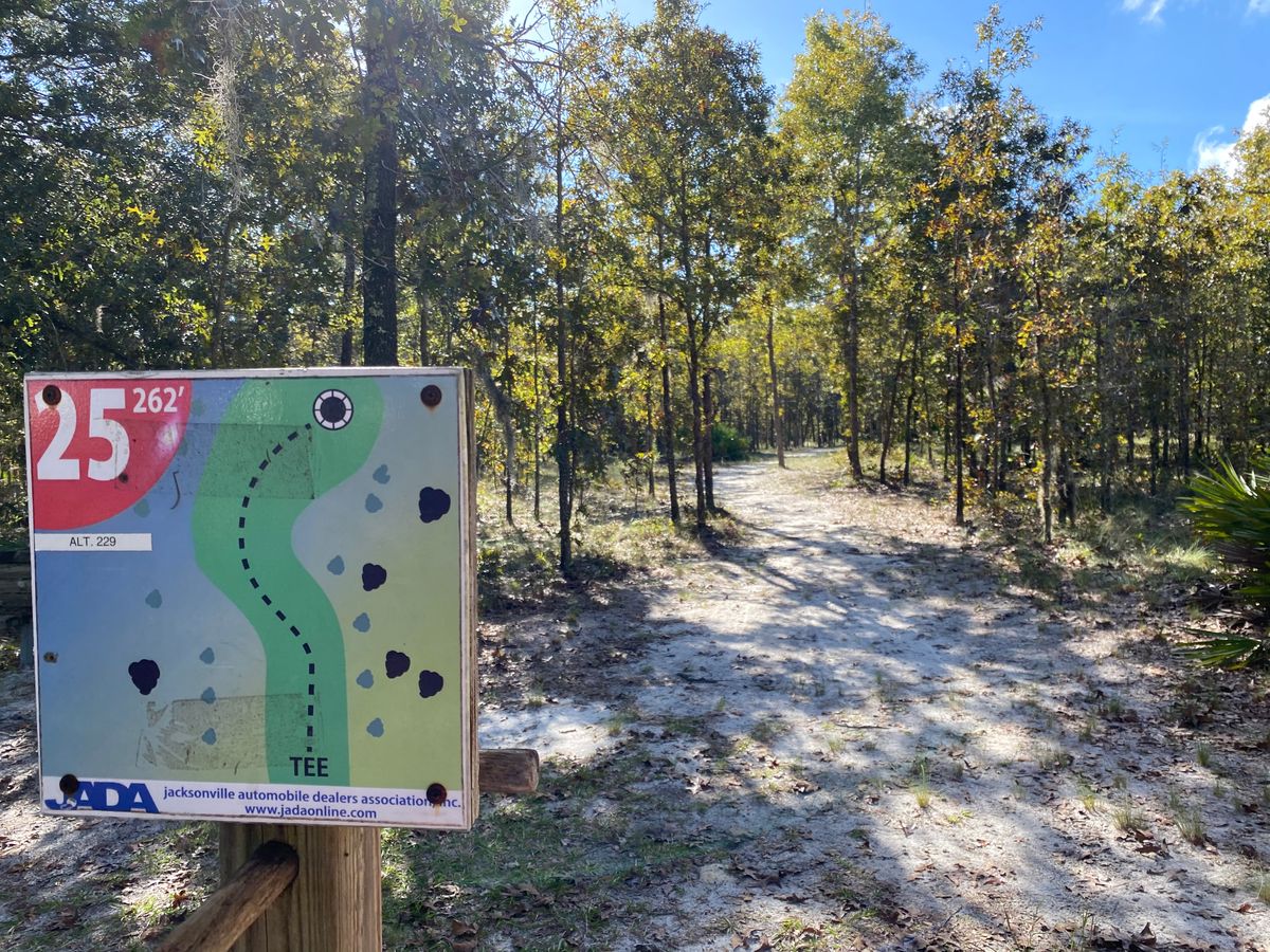 Hole 25 fair way