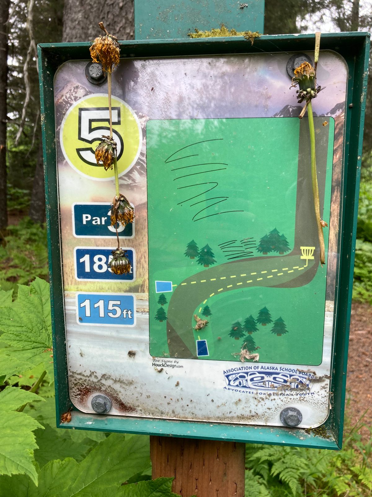 Hole 5 Plaque