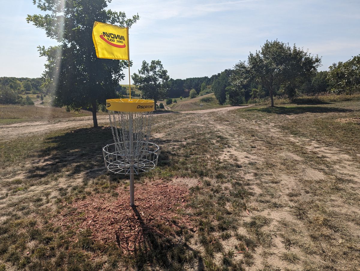 Long Basket looking back at fairway