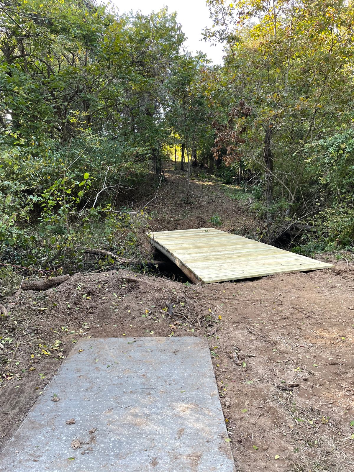 Hole 12 tee and bridge
