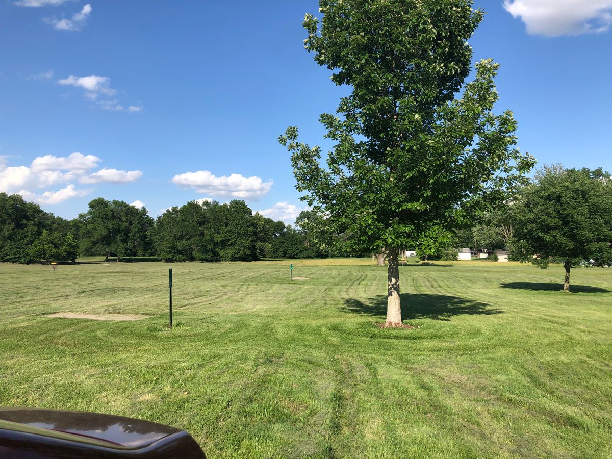 View from parking lot