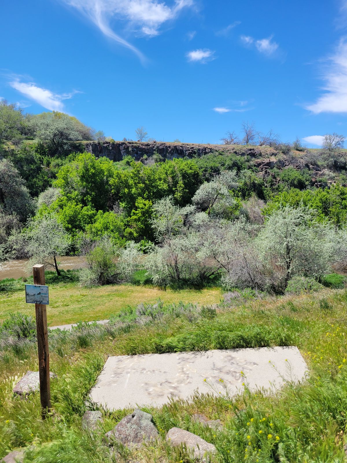 Hole 18 view
