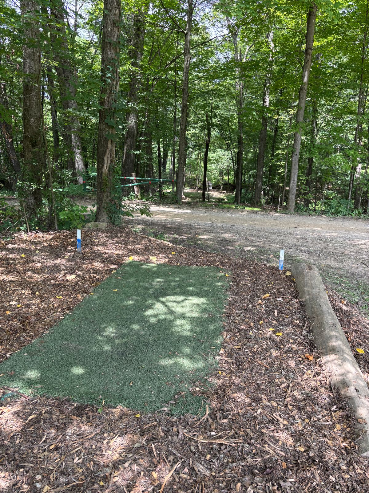 Hole 2 long tee.