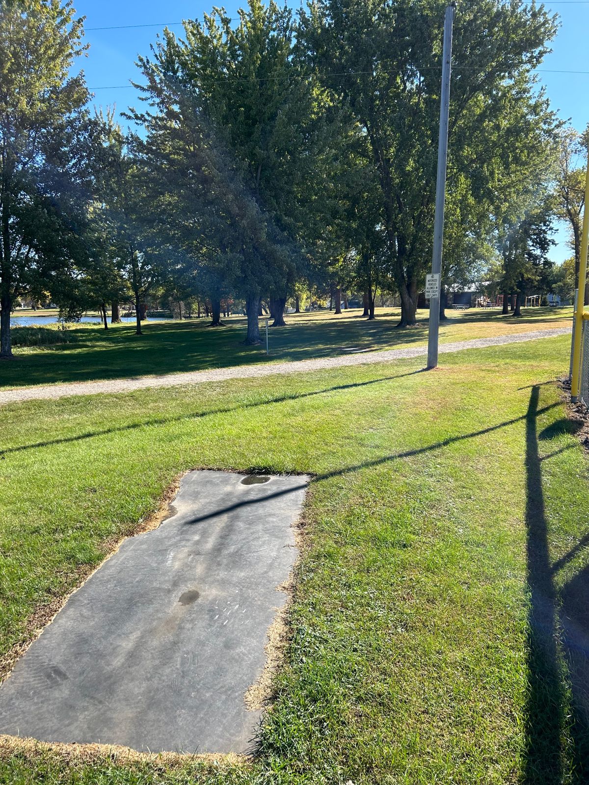 Hole 4 teepad