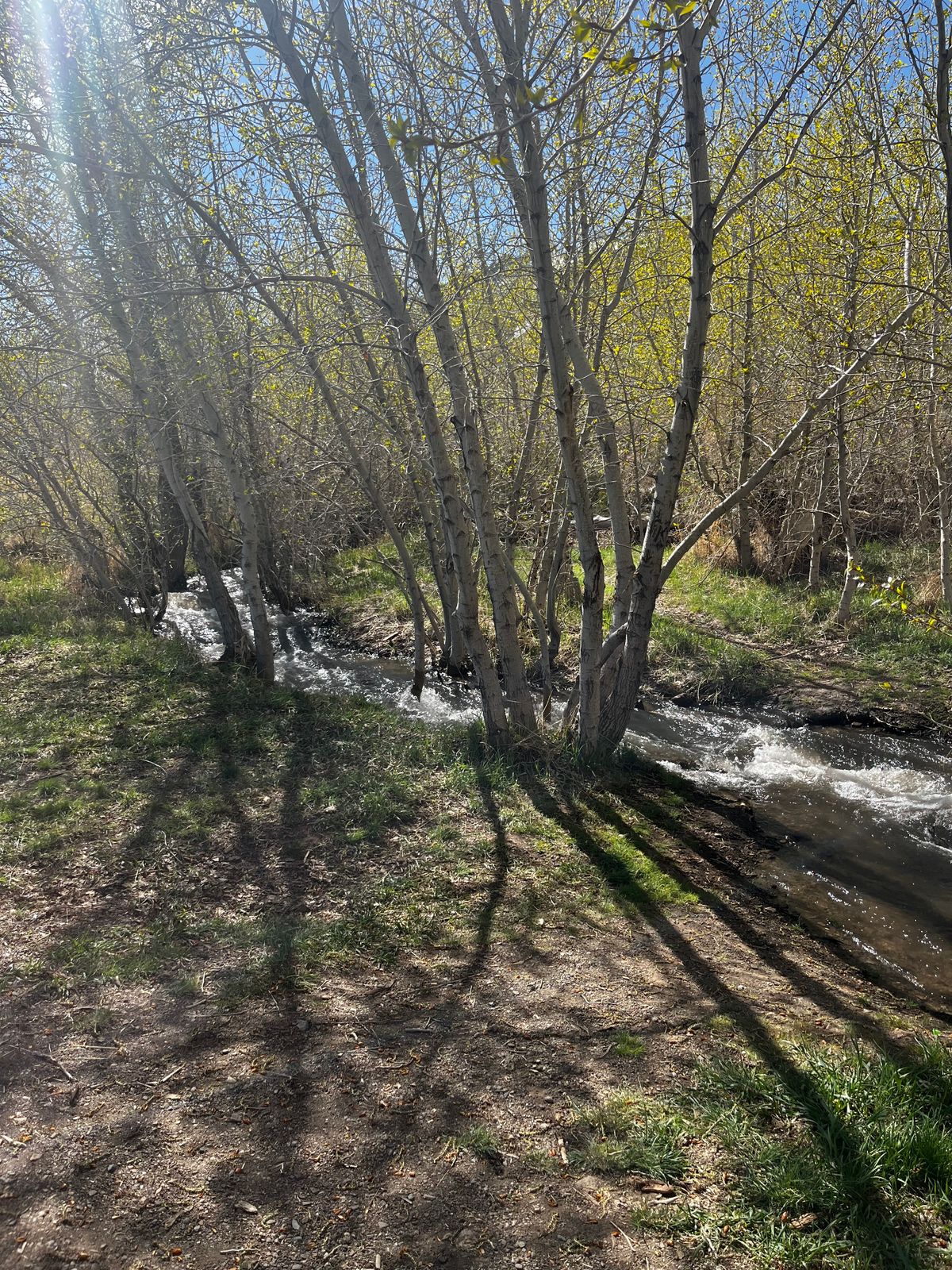 Water was moving really good on this day! Probably a rare sight out here.