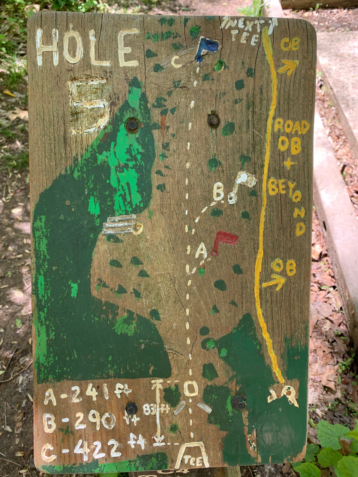 Hole 5 Map