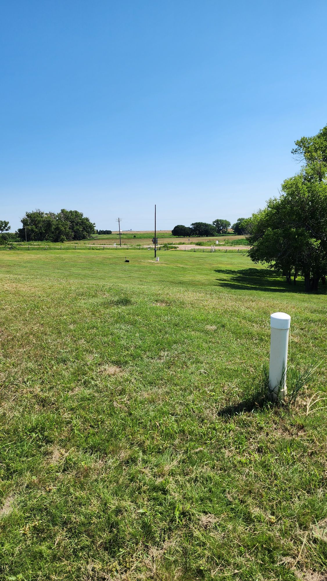 Hole 1 tee area