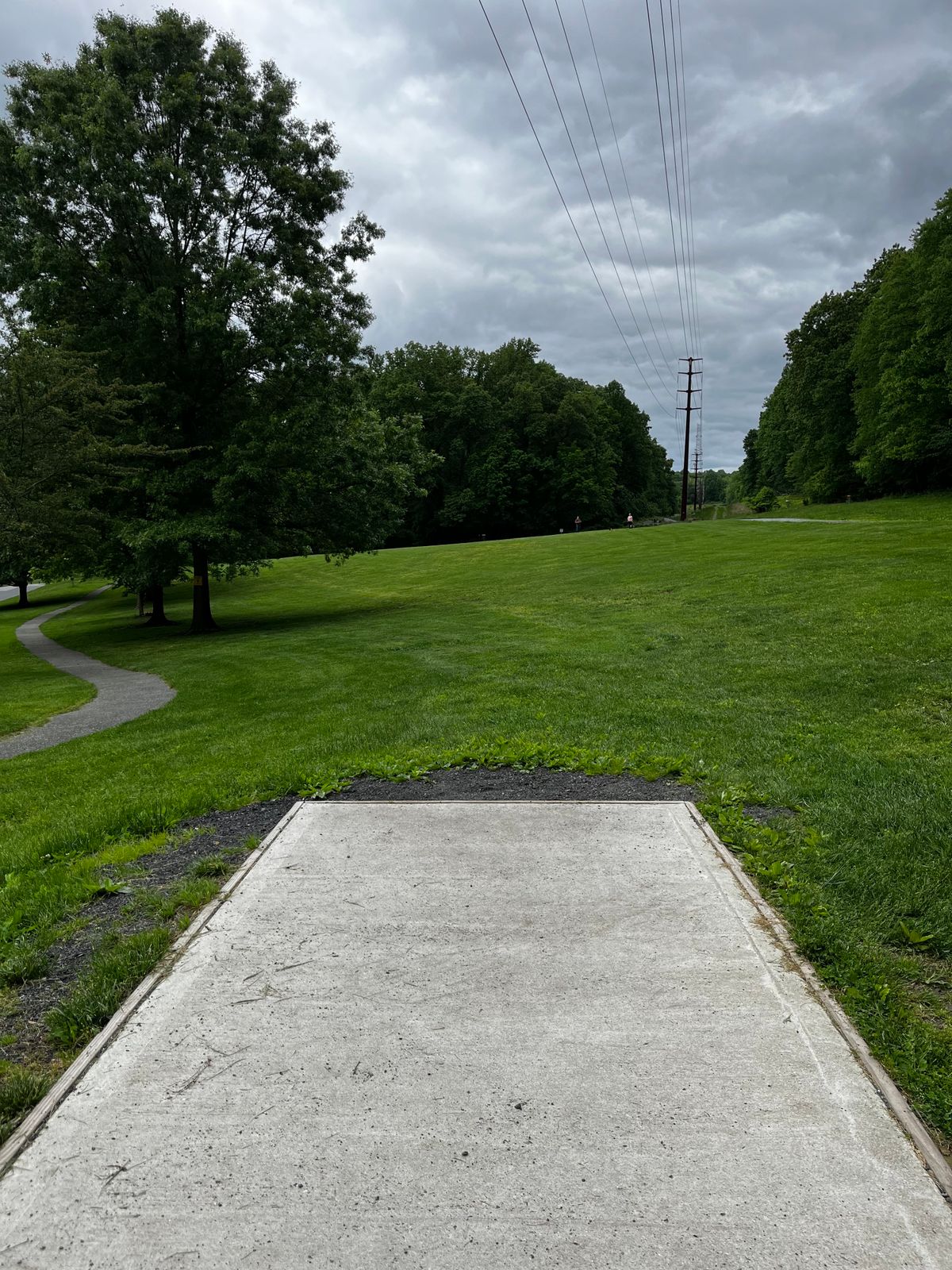 Hole 8 tee