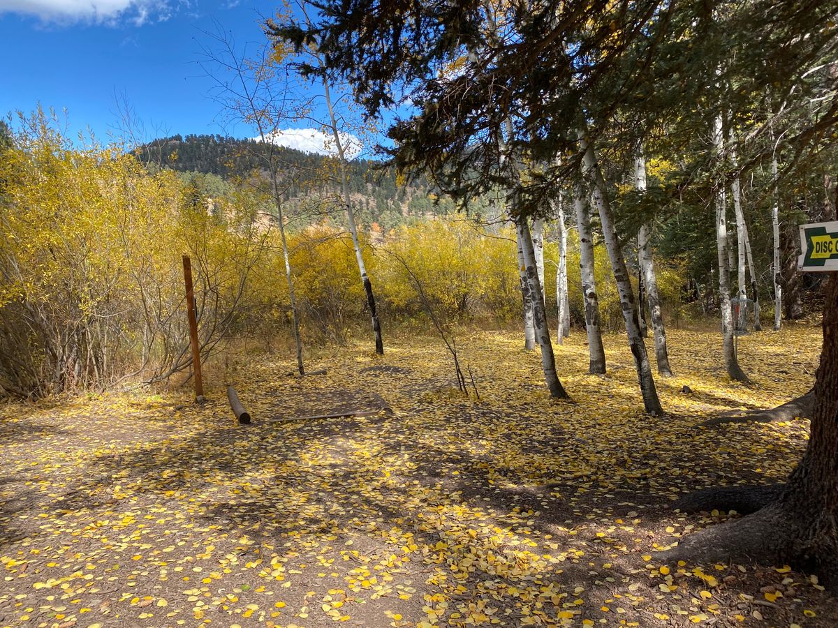 Hole 1 in October