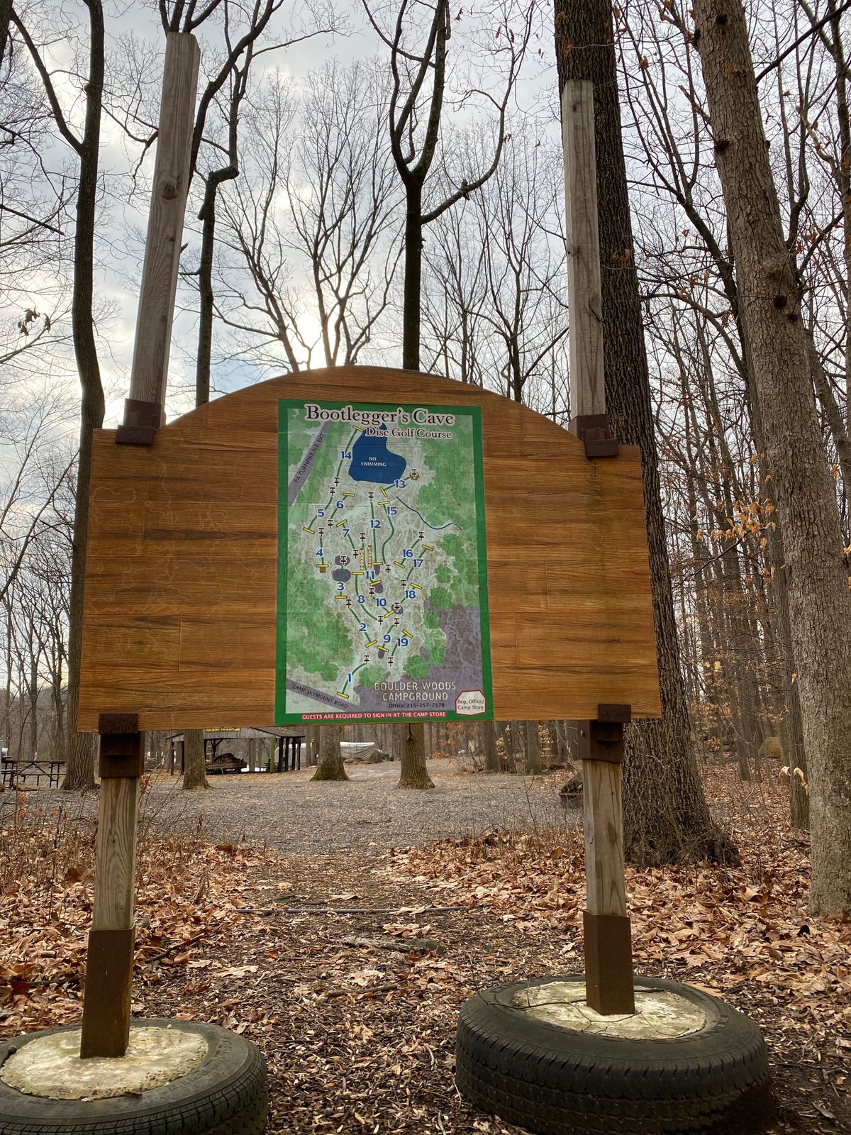 Course sign