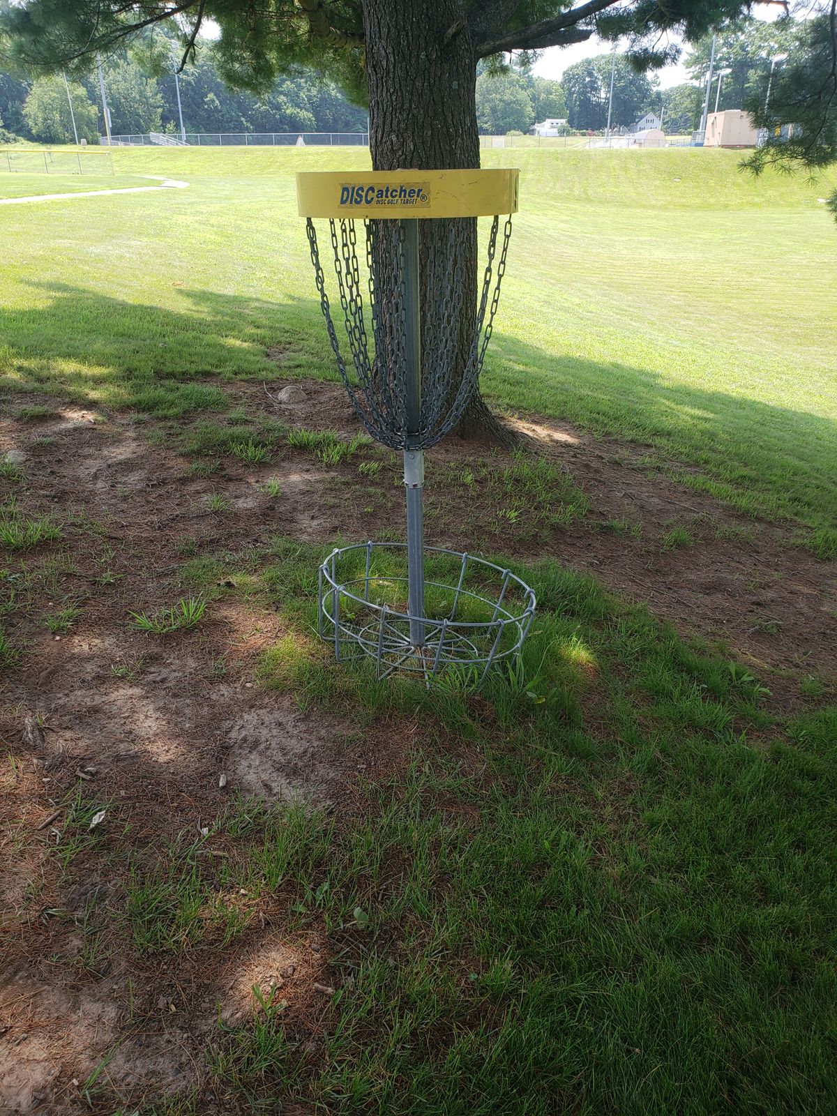 Unfortunately the vandals have ruined the course