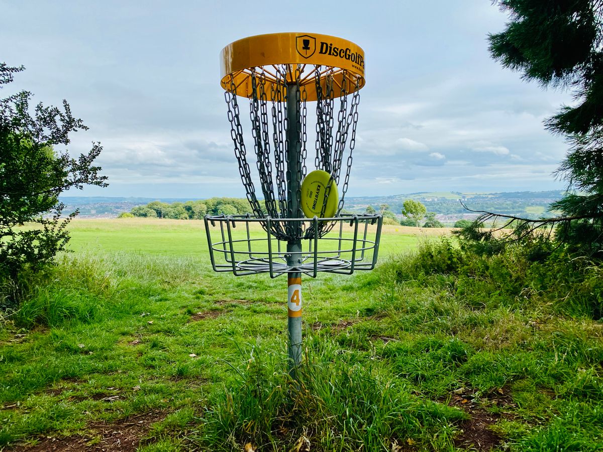 Hole 4 looking over Bristol :)